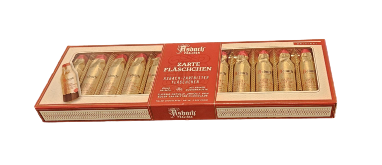 Asbach Pralinen Finest Bitter Sweet Chocolate with Brandy Filling 150g