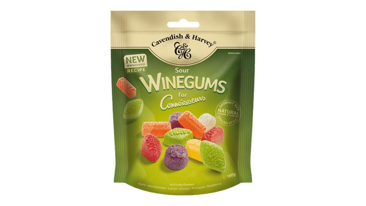 Cavendish & Harvey Sour WinegumsS 180g