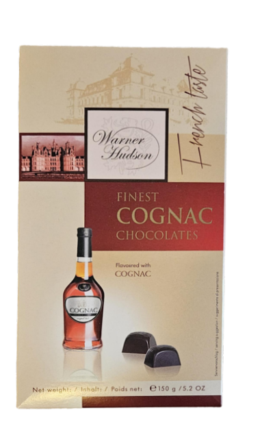 Warner Hudson Finest Cognac Chocolates 150g