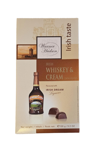 Warner Hudson Irish Whiskey & Cream Chocolates 150g