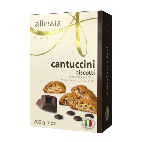 Allessia Cantuccini Biscotti With Chocolate Chips-200g