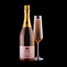 Carl Jung Rosé Sparkling Dealc. Wine  750 ml