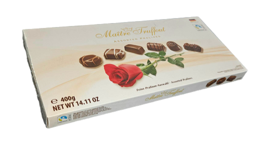 Maitre Truffout Assorted Pralines 400g