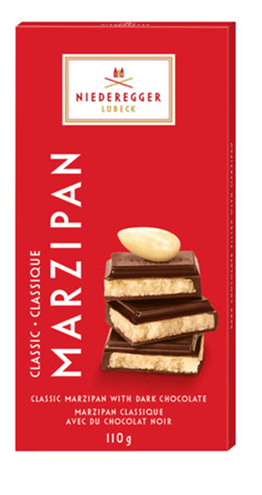 Niederegger Dark Chocolate  Marzipan Bar-110g