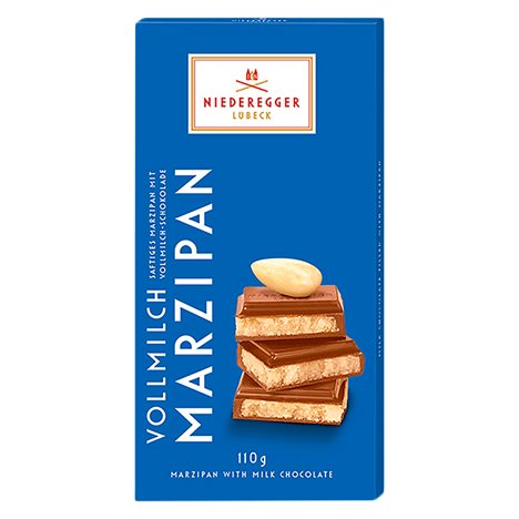 Niederegger Milk Chocolate  Marzipan Bar-110g