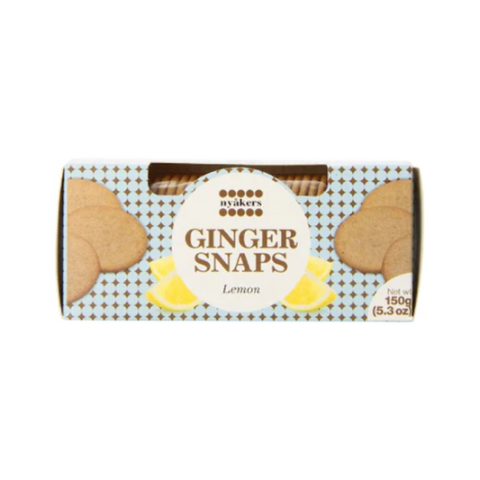 Nyakers Lemon Ginger Snaps-150g