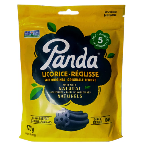 Panda Orginal Soft Licorice Bag (8PK)-170g