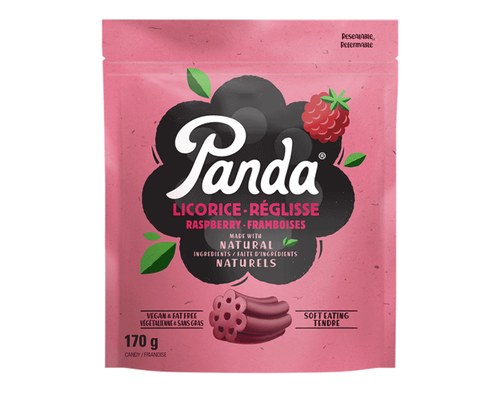 Panda Raspberry Licorice Bag (8PK)-170g