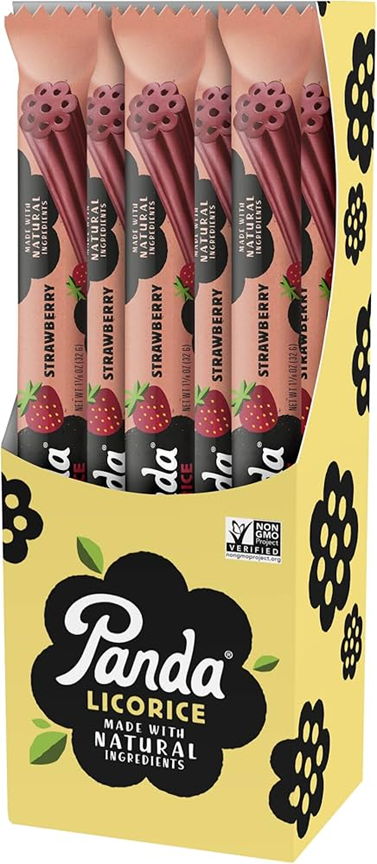 Panda  Strawberry Licorice Bar (20PK)-32g