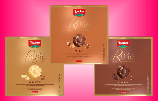 Loacker Rose of the Dolomites Gift Box Variety Pack - 150g