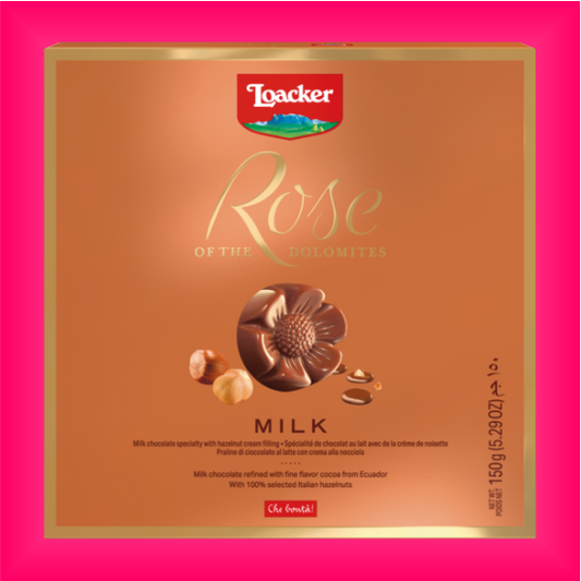 Loacker Rose of the Dolomites Gift Box Milk - 150g