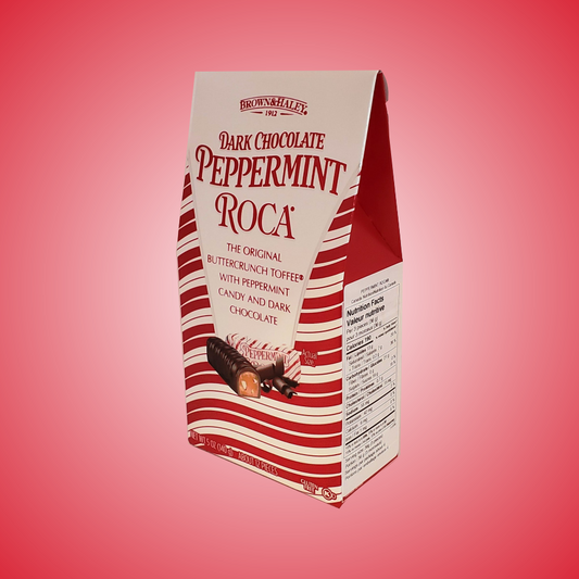 Almond Roca Bag - Dark Chocolate Peppermint 140g